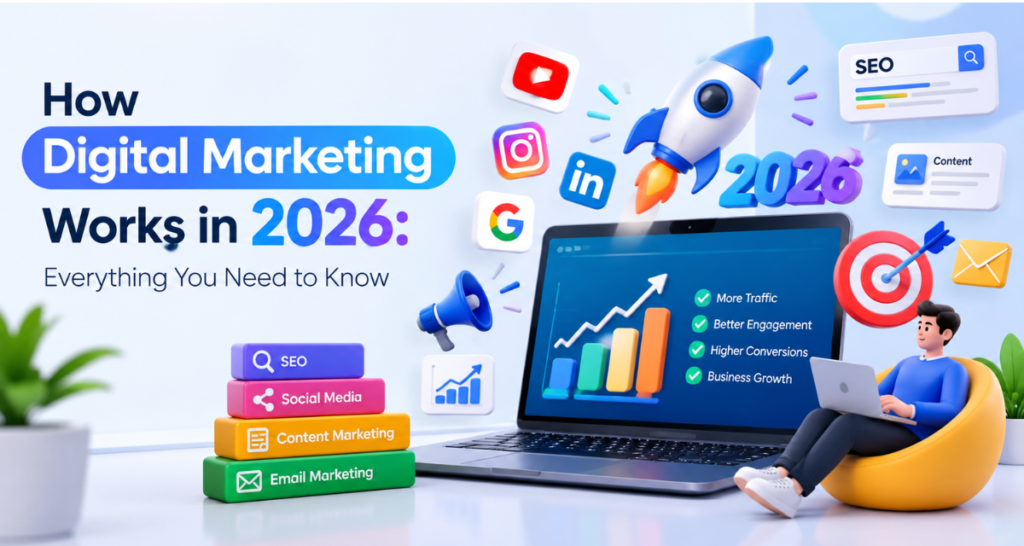 How Digital Marketing Works in 2026: Everything You Need to Know 